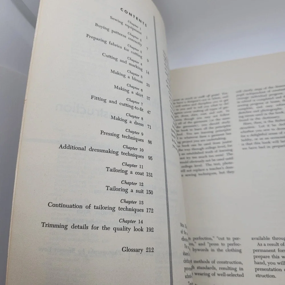 The Bishop Method of Clothing Construction Vintage Sewing Book Edna Bryte Bishop